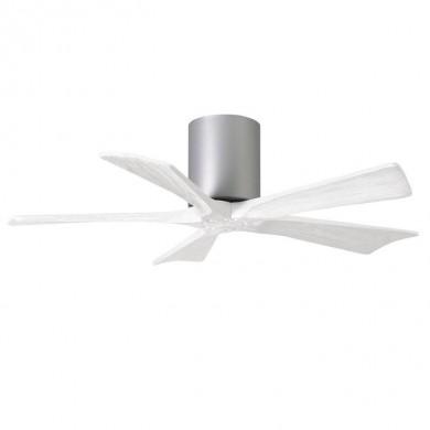 Ventilateur de Plafond Irene-5H 106cm Nickel Blanc ATLAS FAN IR5H-BN-MWH-42