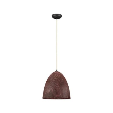 Suspension SOLIS 12W E27 Rouge D36  9620174