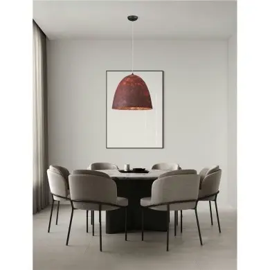Suspension SOLIS 12W E27 Rouge D50 NOVA LUCE 9620175