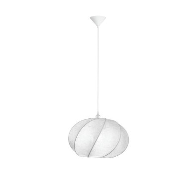 Suspension BORA 12W E27 Blanc D45  9586618