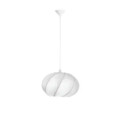Suspension BORA 12W E27 Blanc D45 NOVA LUCE 9586618