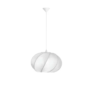 Suspension BORA 12W E27 Blanc D55 NOVA LUCE 9586617