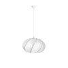 Suspension BORA 12W E27 Blanc D55  9586617
