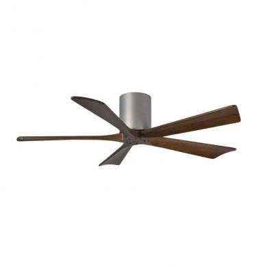 Ventilateur de Plafond Irene-5H 152cm Nickel Noyer ATLAS FAN IR5H-BN-WA-60