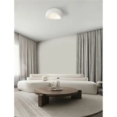 Plafonnier AERE 12W E27 Blanc L40 NOVA LUCE 9002663