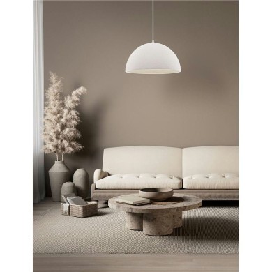 Suspension STARLA 12W E27 Blanc D50  9002666