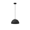 Suspension TALCUM 12W E27 Noir D32  9001072