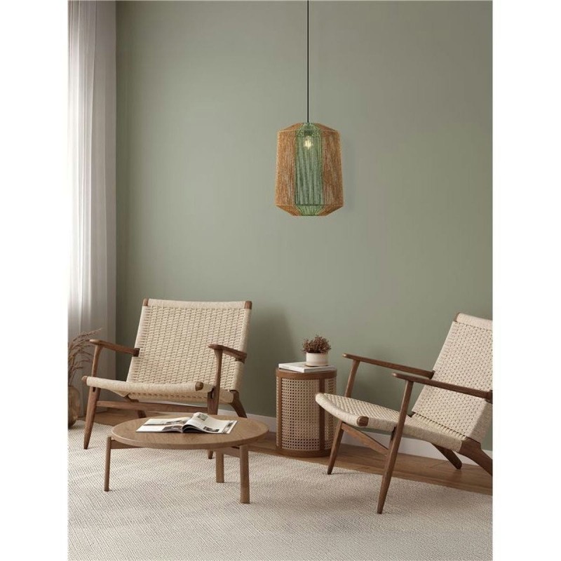 Suspension DENA 12W E27 Naturel, vert H255 NL_9586602 9586602 Suspension DENA 12W E27 Naturel, vert H255 9586602