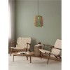 Suspension DENA 12W E27 Naturel, vert H255  9586602