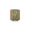Lampe DENA 12W E27 Naturel, vert  9586612