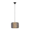 Suspension ABBY 12W E27 Naturel, bleu, jaune H25  9586606