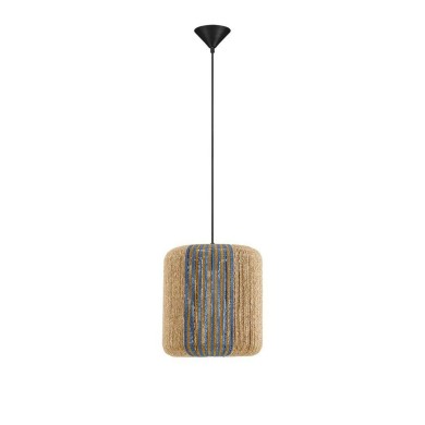 Suspension ABBY 12W E27 Naturel, bleu, jaune  9586604