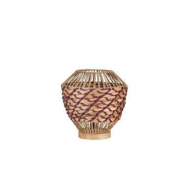 Lampe MAPI 12W E27 Naturel, rouge  9586623