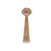 Lampadaire MAPI 12W E27 Naturel, rouge  9586607
