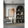 Suspension SORELLO 12W E27 Naturel, marron  9586614