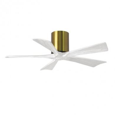 Ventilateur de Plafond Irene-5H 106cm Laiton Blanc ATLAS FAN IR5H-BRBR-MWH-42