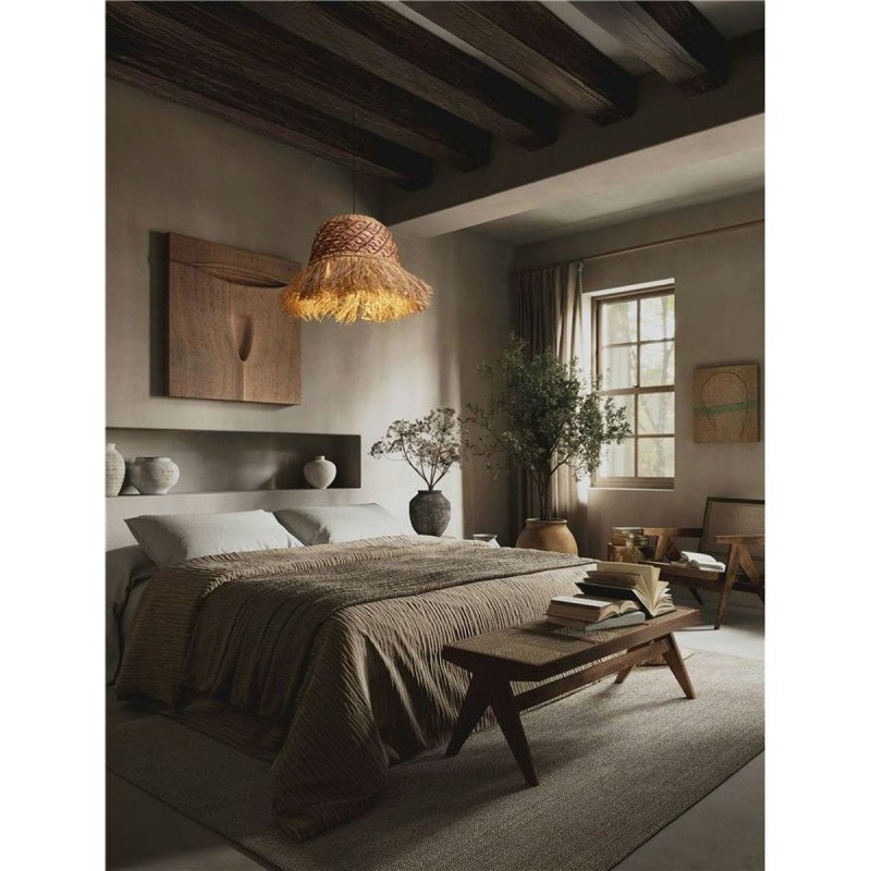 Suspension SORELLO 12W E27 Naturel, rouge  9586613