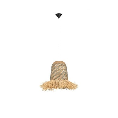 Suspension SORELLO 12W E27 Naturel, bleu  9586615