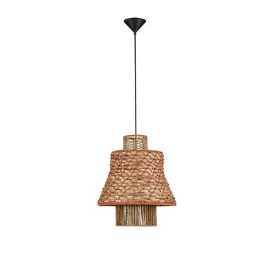 Suspension MANDE 12W E27 Naturel, orange  9586610