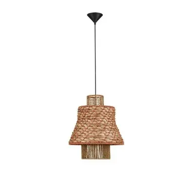 Suspension MANDE 12W E27 Naturel, orange NOVA LUCE 9586610