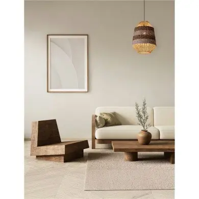 Suspension COPOS 12W E27 Naturel, bleu, noir NL_9586609 9586609 Suspension COPOS 12W E27 Naturel, bleu, noir NOVA LUCE 9586609