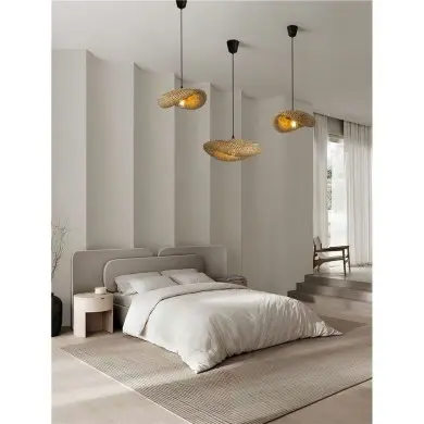 Suspension ADALINE 12W E27 Naturel P32 NOVA LUCE 9586537