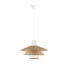 Suspension KAO 12W E27 Naturel, orange  9586600