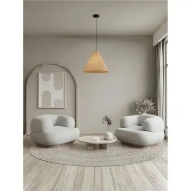 Suspension ELYSIAN 12W E27 Naturel D45 NOVA LUCE 9001071