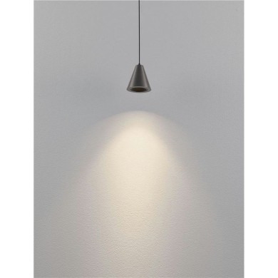 Suspension IRMOS 5W LED Nickel noir  9695155