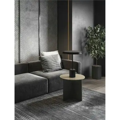 Lampe OPHELIA 17W LED Noir, bois plaqué NOVA LUCE 9695322