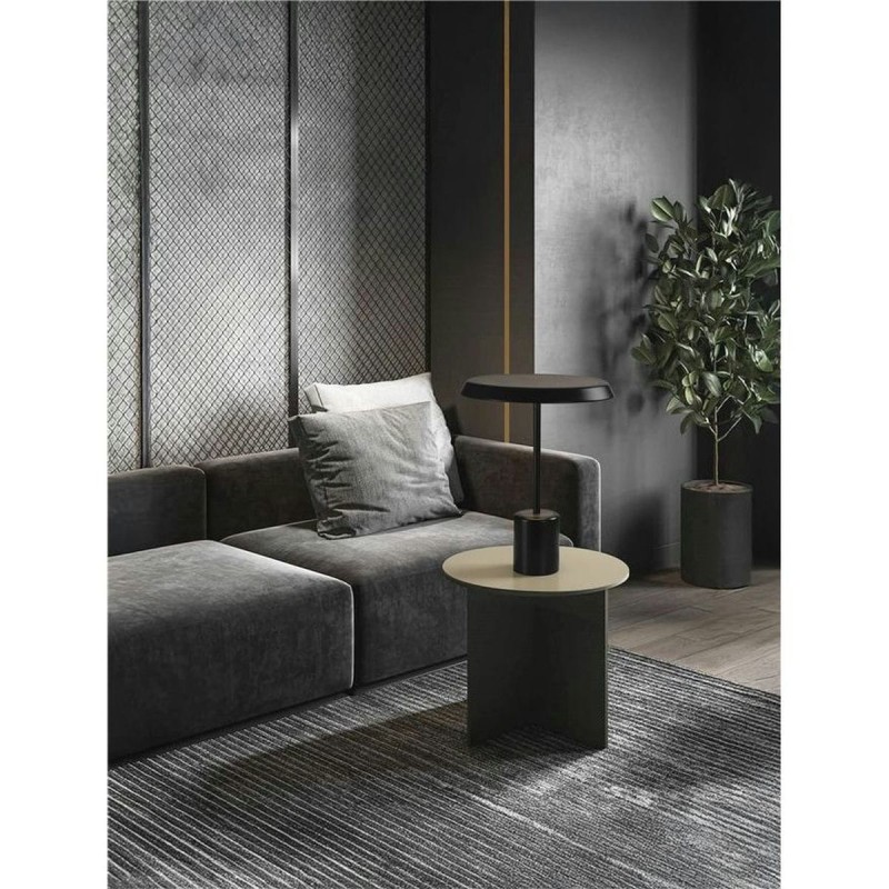 Lampe OPHELIA 17W LED Noir, bois plaqué  9695322