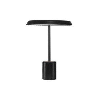Lampe OPHELIA 17W LED Noir, bois plaqué  9695322