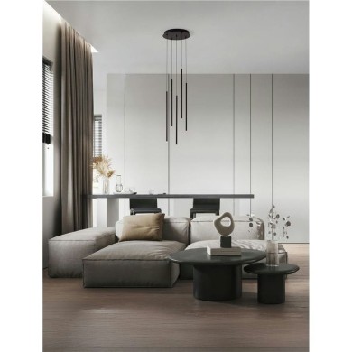 Suspension STILVI 15W LED Noir  9232152