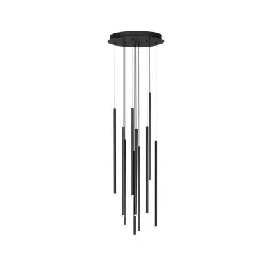 Suspension STILVI 41W LED Noir NOVA LUCE 9232153