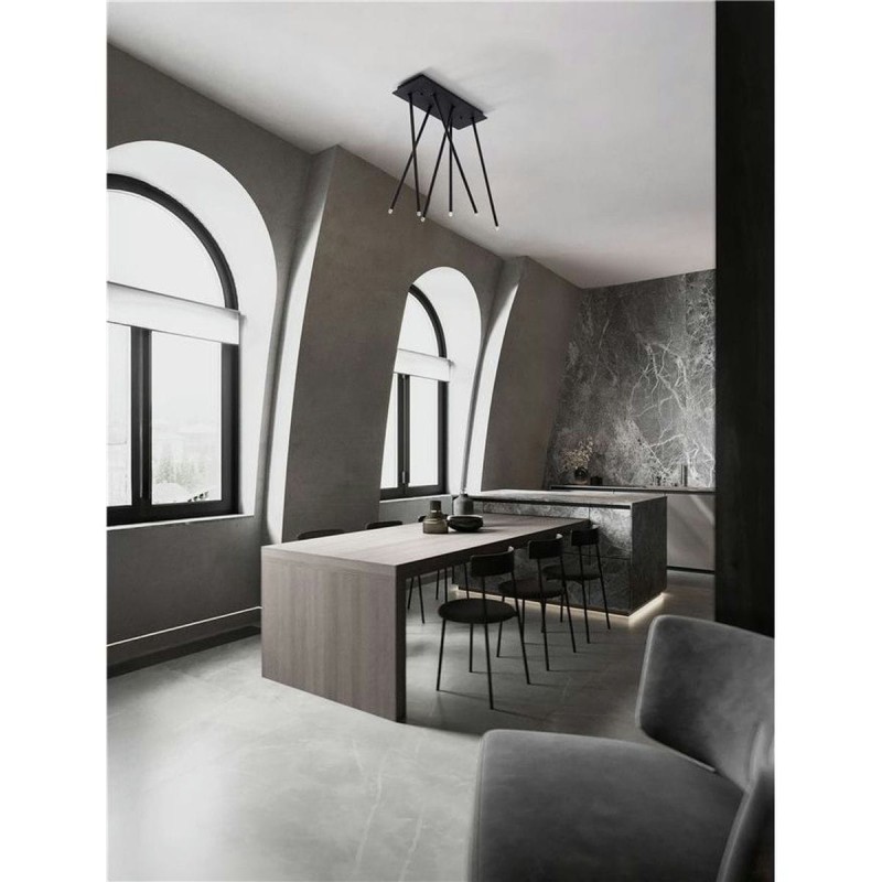 Plafonnier STILVI 17W LED Noir  9232155