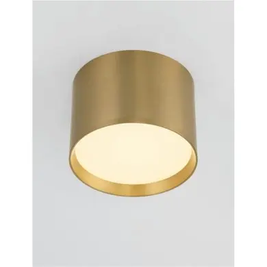 Plafonnier ZIAZA 17W LED Or NOVA LUCE 9695168