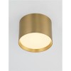 Plafonnier ZIAZA 17W LED Or  9695168