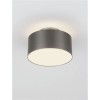 Plafonnier OZEN 24W LED Nickel noir  9695173