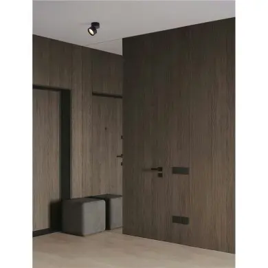 Plafonnier PULL 12W LED Noir NOVA LUCE 9030770