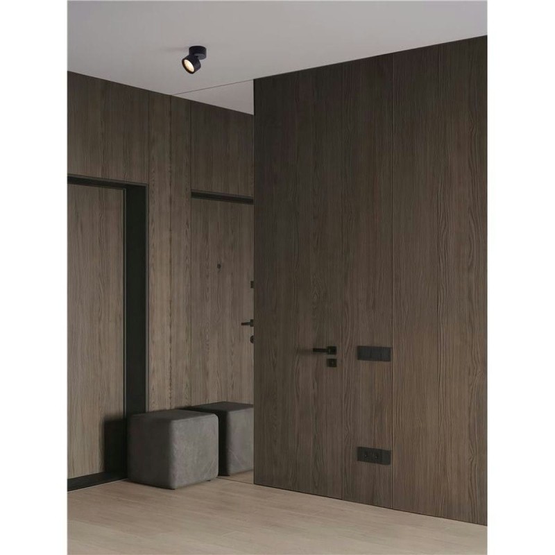 Plafonnier PULL 12W LED Noir  9030770