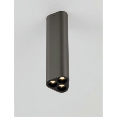 Plafonnier ETHO 6W LED Nickel noir H20  9695159