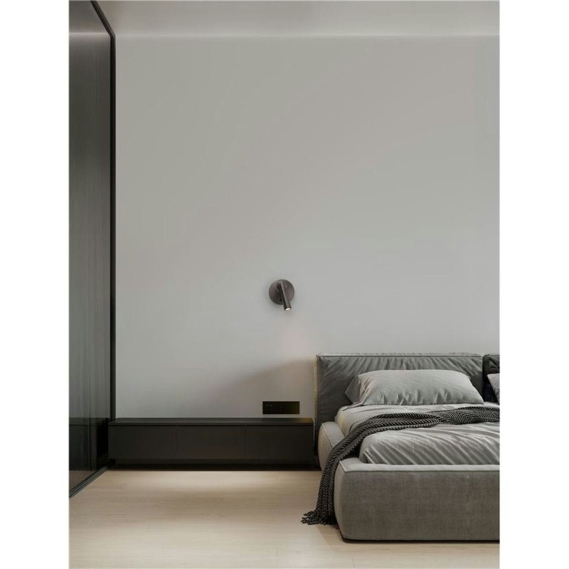 Applique TICO 3W LED Nickel noir  9695149