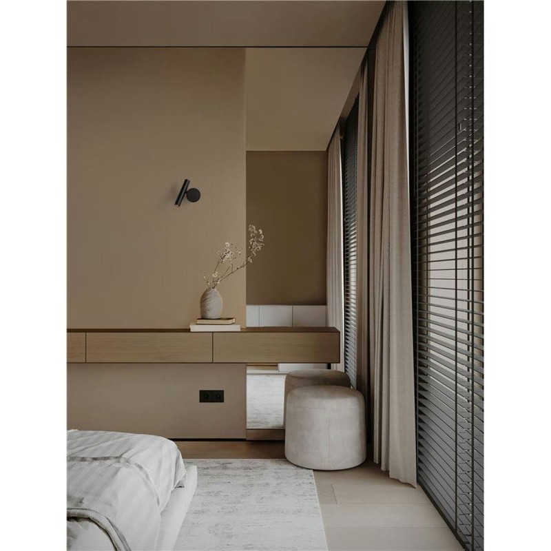 Applique CICLO 4W LED Noir  9540283