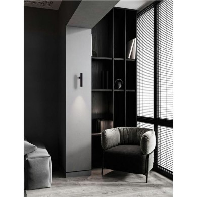 Applique ARLO 6W LED Noir  9232132