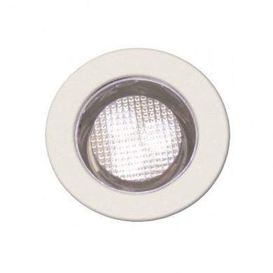 Kit de 10 spots encastres IP44 COSA 30 10x0 07W LED intégrée ACIER INOX BLANC CHAUD BRILLIANT G03093/75