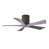 Ventilateur de Plafond Irene-5H 106cm Bronze Bois vieilli ATLAS FAN IR5H-TB-BW-42