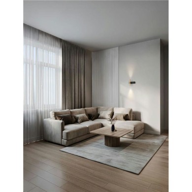 Applique PARON 6W LED Noir, or  9060242