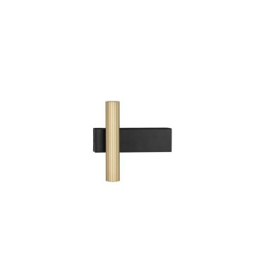 Applique PARON 6W LED Noir, or  9060242