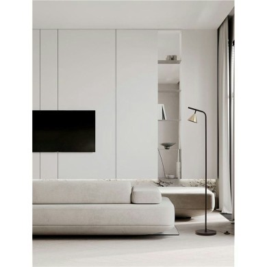 Lampadaire CONICO 10W GU10 Or oxydé  9011436