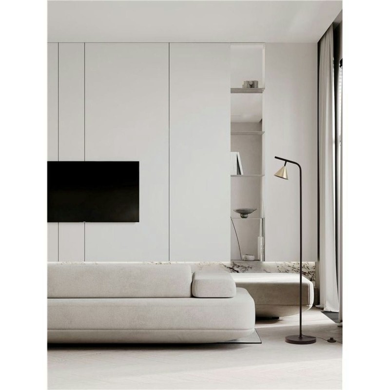 Lampadaire CONICO 10W GU10 Or oxydé  9011436